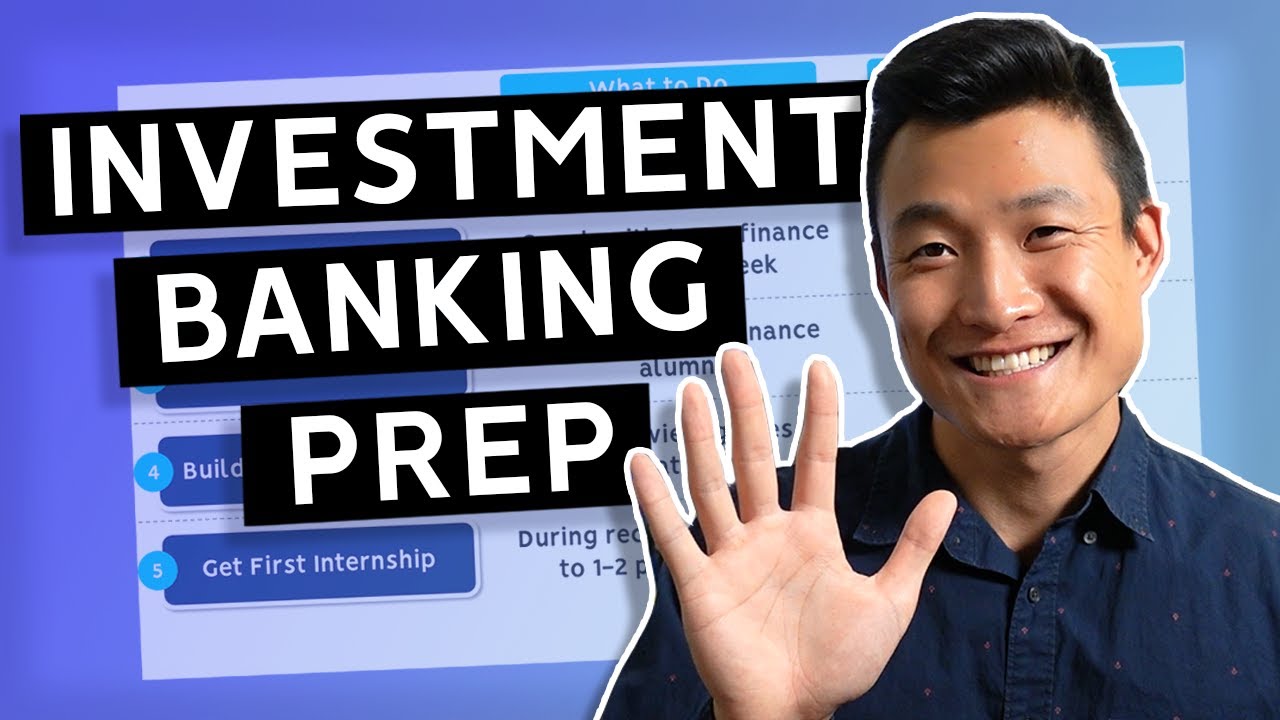 Investment Banking Pre-University Checklist
